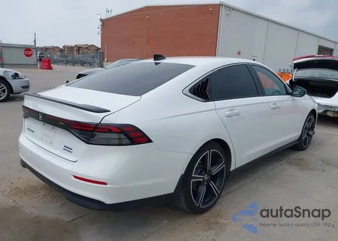 2023 Honda Accord Hybrid Sport from USA, damaged, VIN 1HGCY2F56PA065994